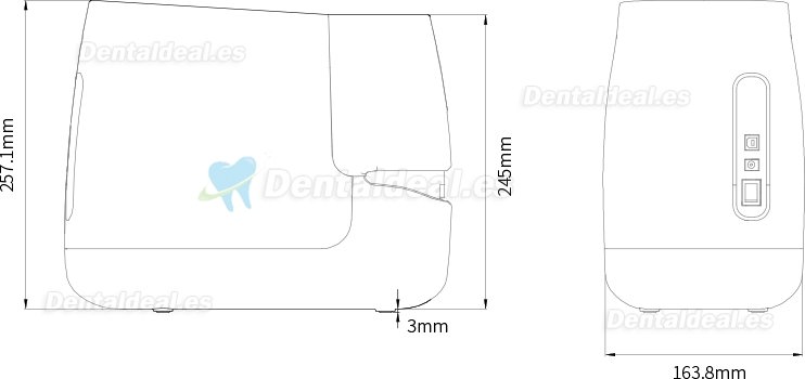 Fussen F200 Dental Phosphor Plate Scanner PSP X ray Scanner